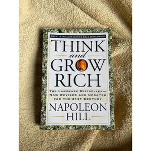 Think and Grow Rich by Napoleon Hill Landmark Bestseller Motivation‎ Book